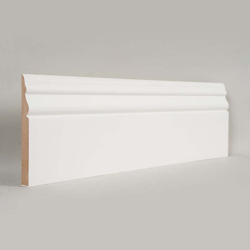 ไม้บัว MDF (สีรองพื้นและสีขาวมุก)3/5' x 5'