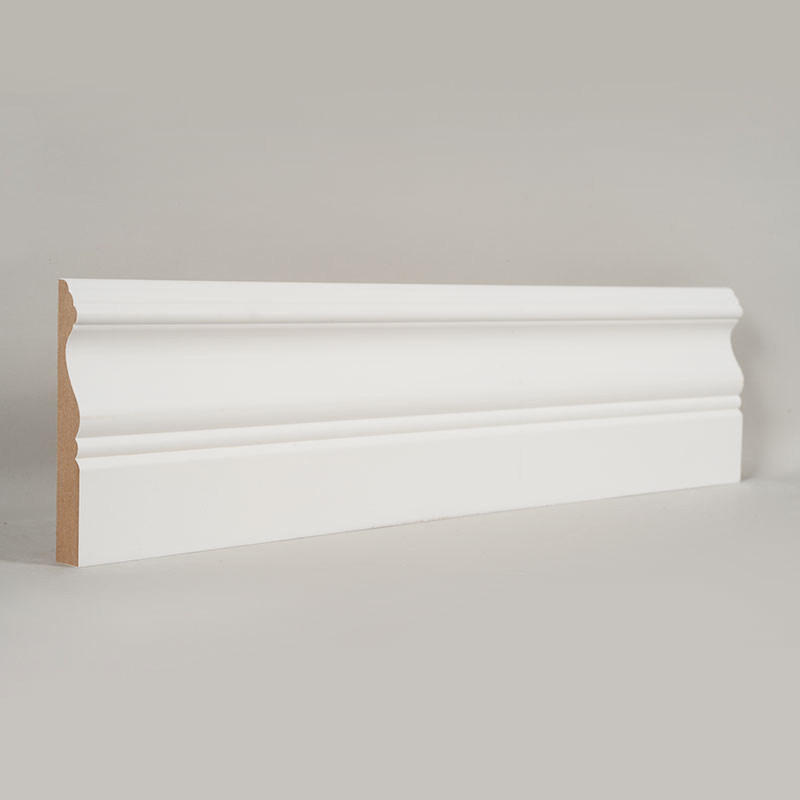 ไม้บัว MDF (สีรองพื้นและสีขาวมุก)3/5' x 4'