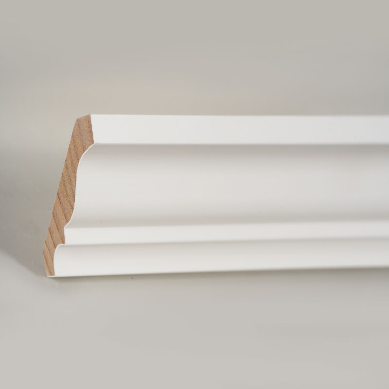 ไม้มงกุฎปั้น (ฟิลเลอร์ลงสีพื้นและสีขาวมุก) 3/5 'x 3 1/4'