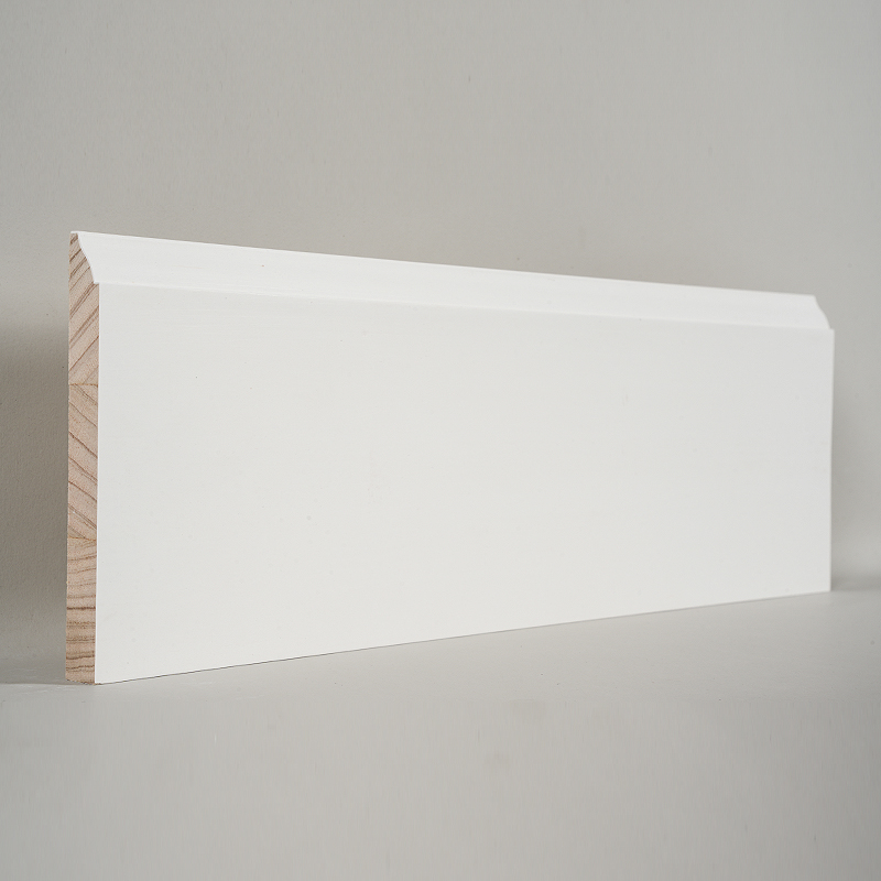 ไม้รอบไม้สน (สีรองพื้นและสีขาวมุก) 3/5' x 5 1/4'